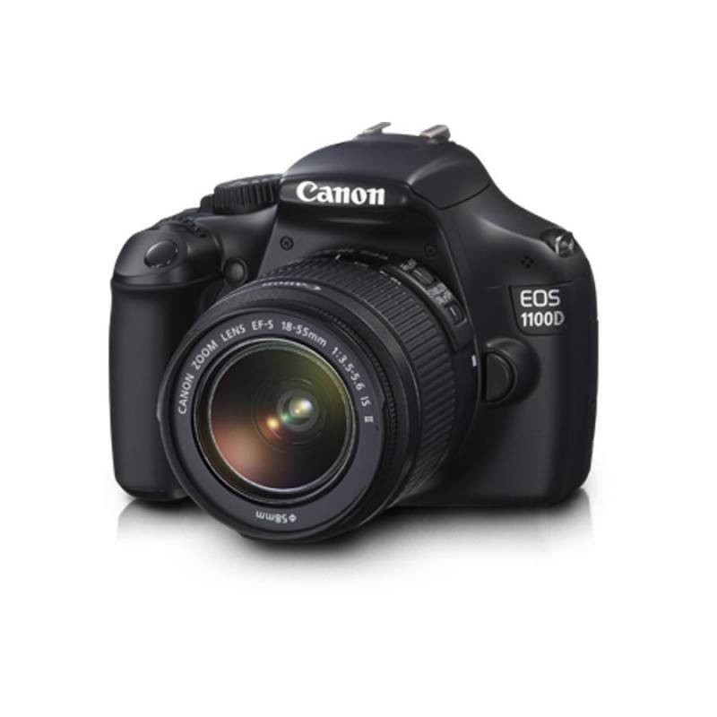 Canon EOS 1100D w/DSLR Camera (18-55 mm IS II & 55-250 mm IS
